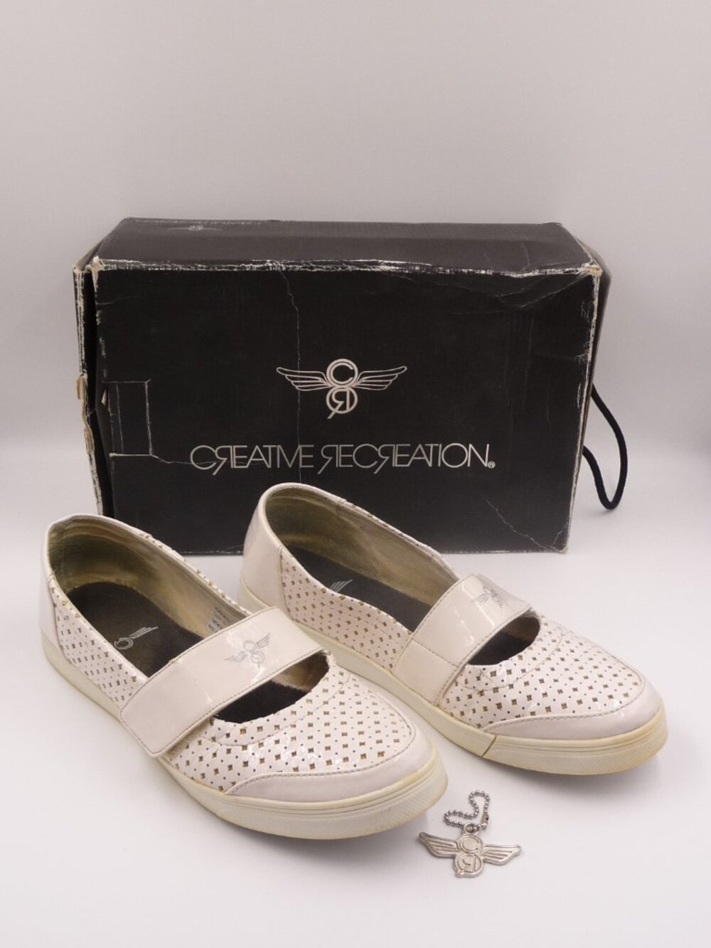 Creative Recreation Miranda White Patent women’s sneakers - Size 10